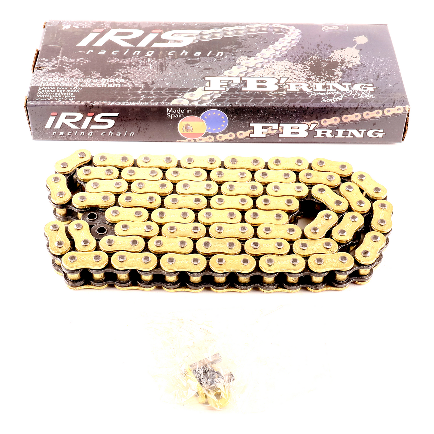 Chain IRIS 530FB-118 X-Ring(Gold)