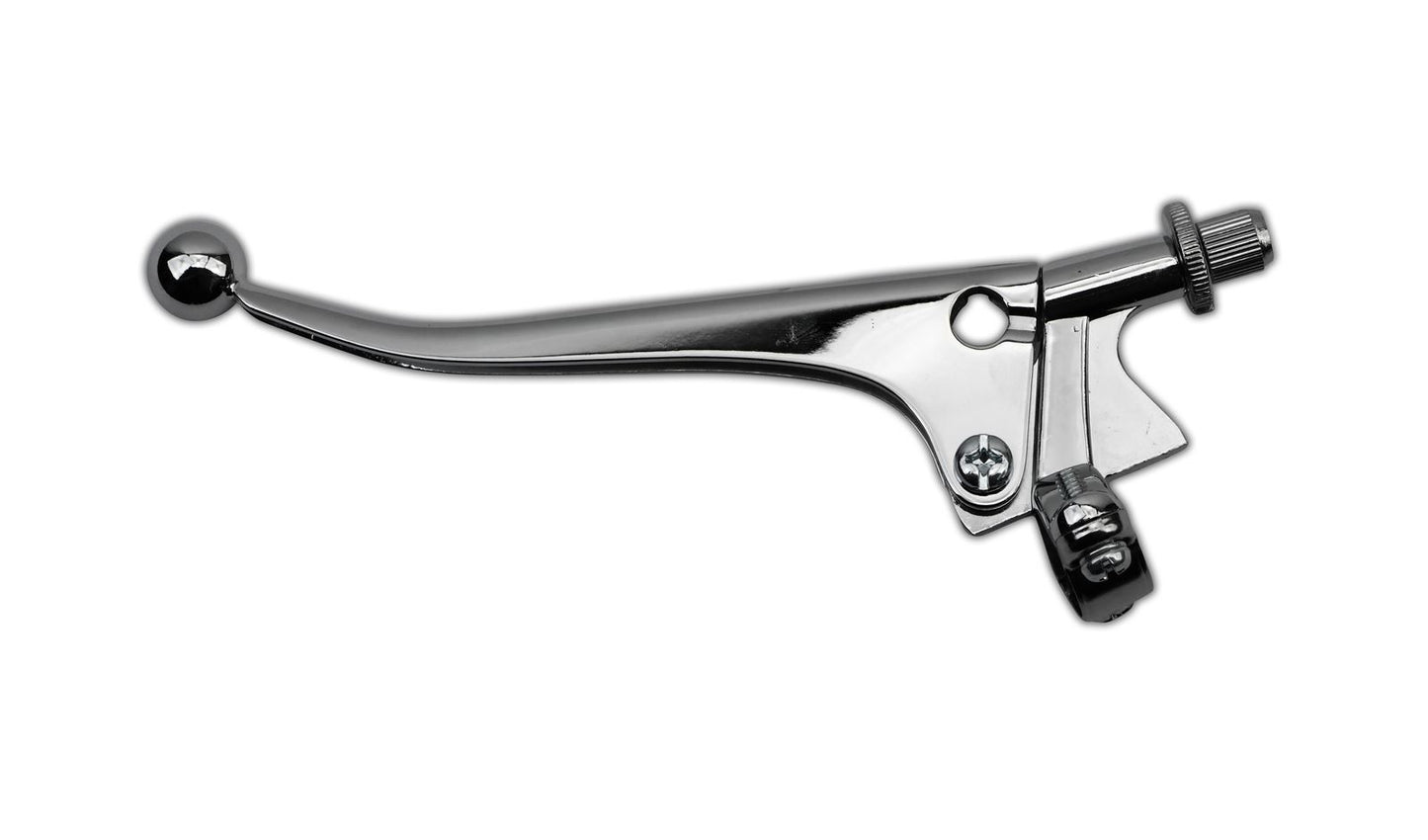 Lever Assembly Chrome Left Hand British Type No Mirror Boss 7/8''