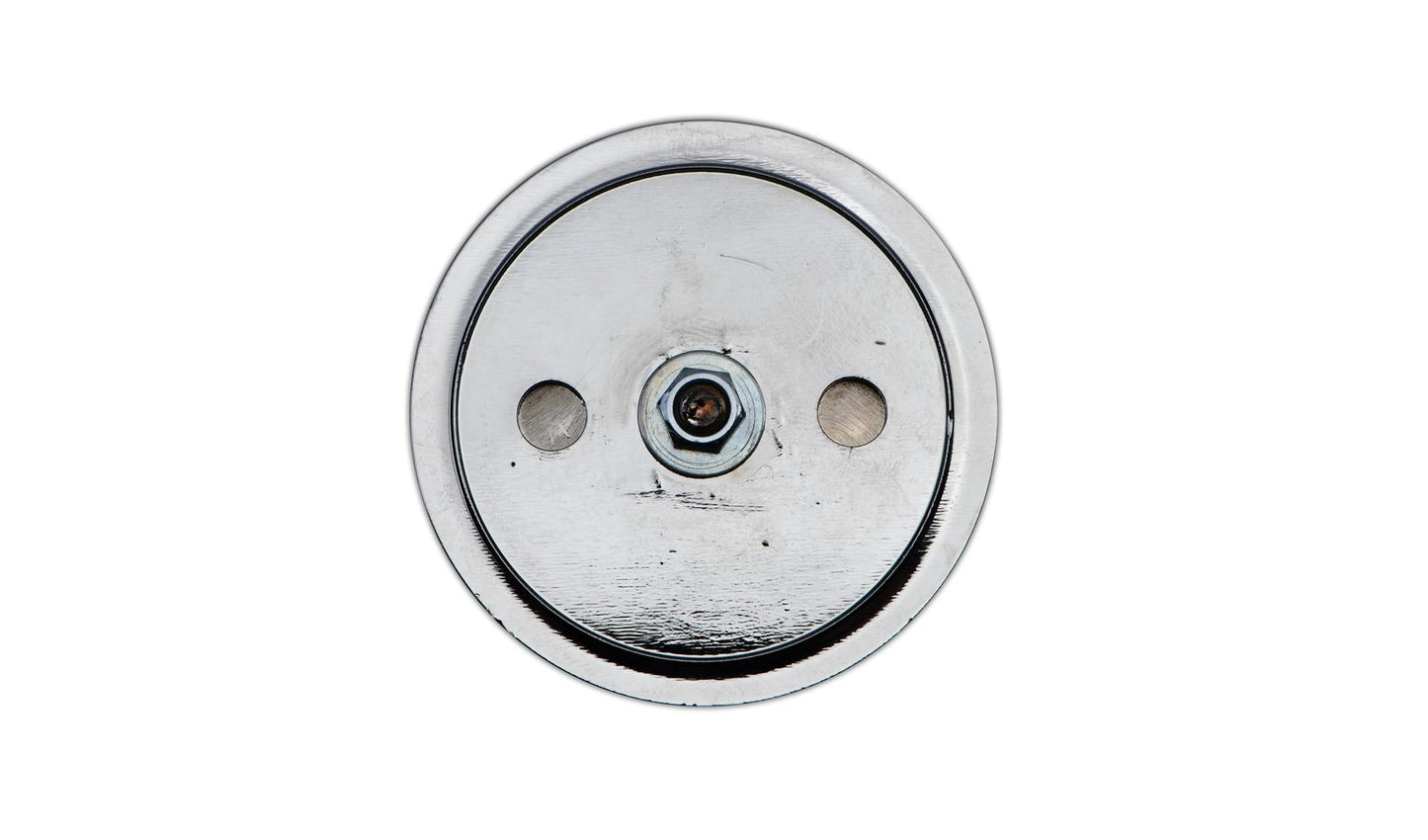 Reflector Orange Round Bolt-on Chrome Rim OD 60mm 5mm Bolt