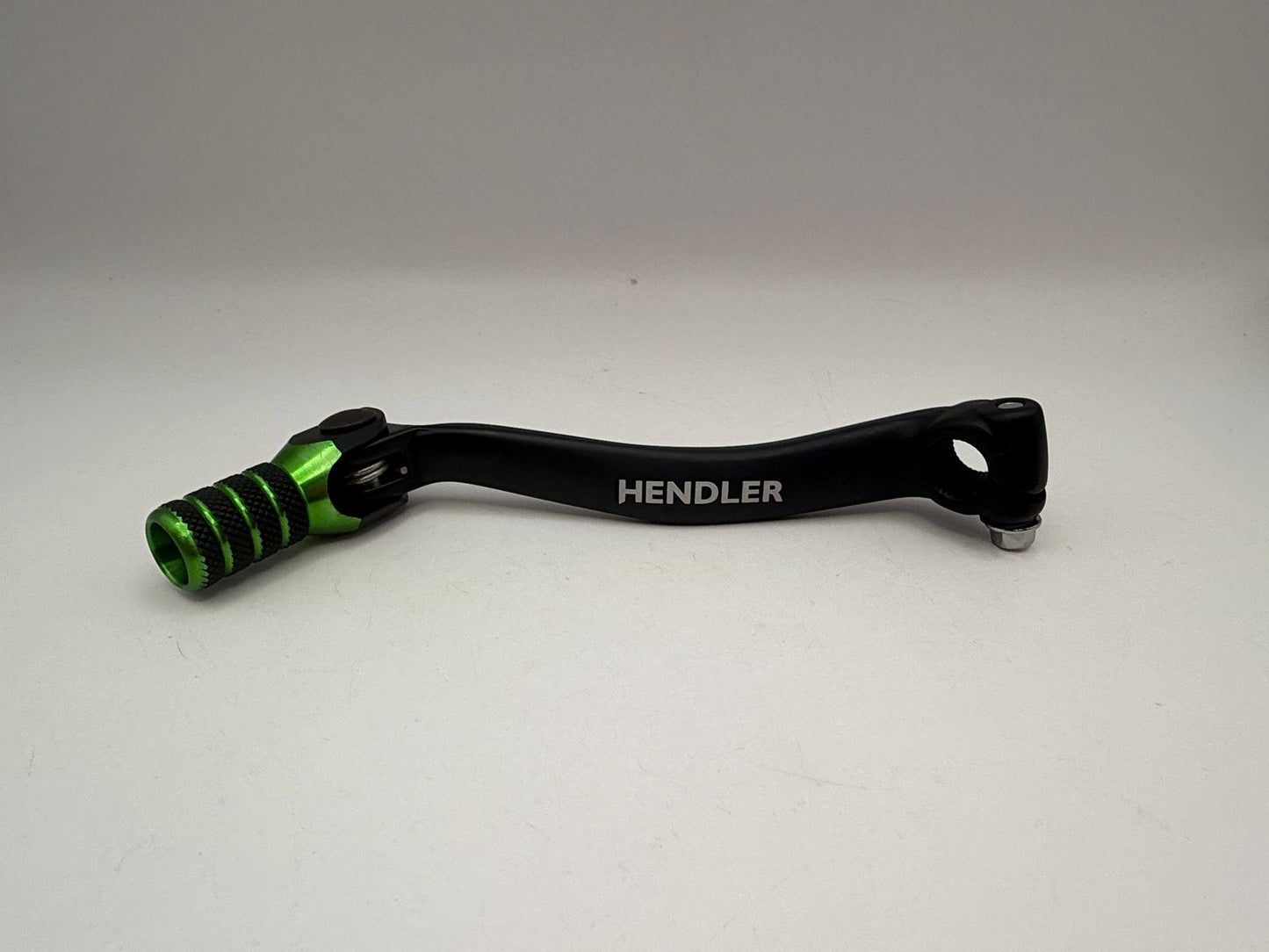 Gear Lever Alloy Black with Green Tip Kawasaki KX450F 09-15