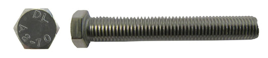 Bolts Hexagon Stainless Steel M8 x 65mm x 1.25mm Pitch