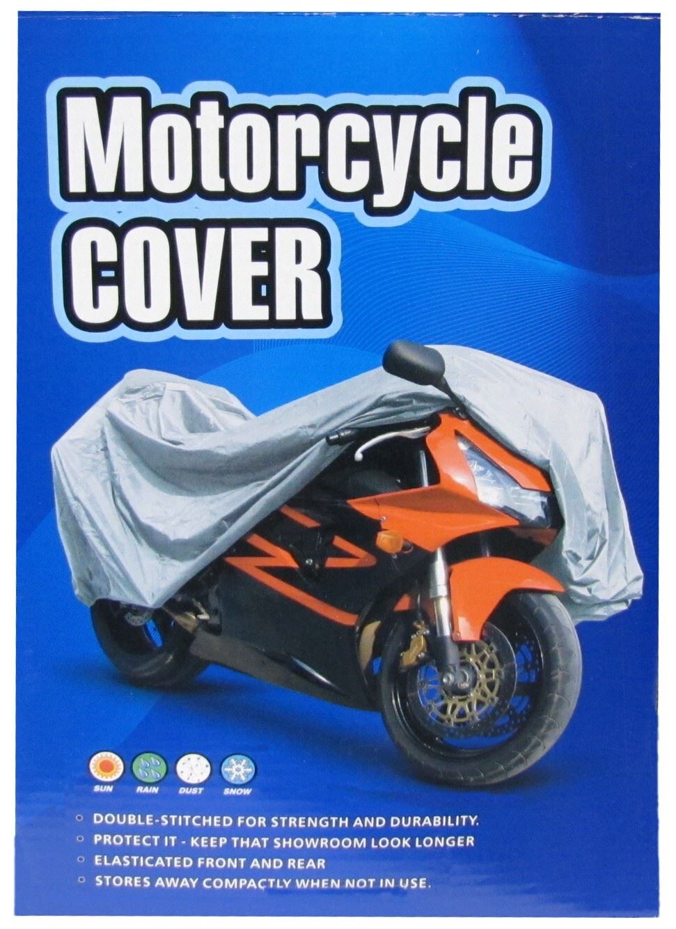 Motorcycle Cover fits up to 1200cc with Screen