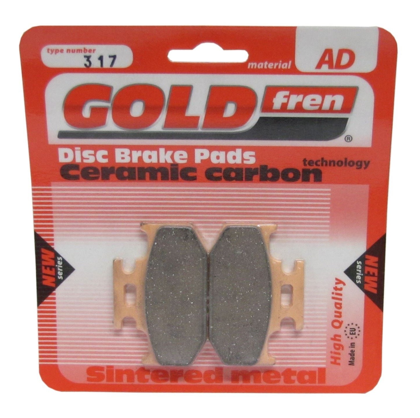 Goldfren Brake Pads AD317, FA497