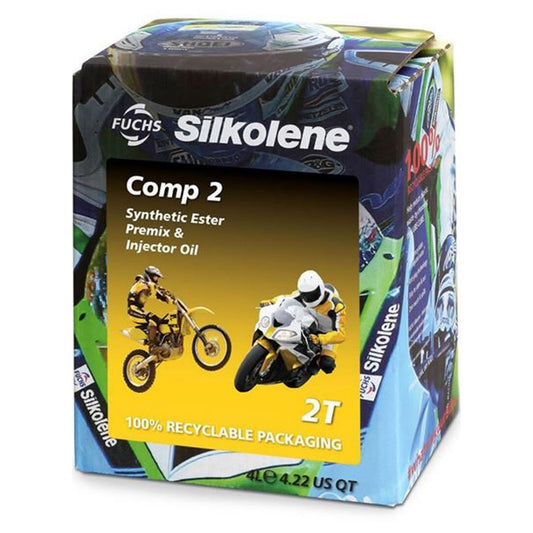 4LT SILKOLENE COMP-2 2-STK OIL