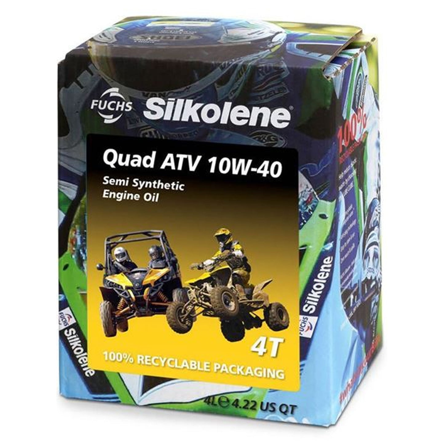 4LT SILKOLENE QUAD/ATV 10/40w