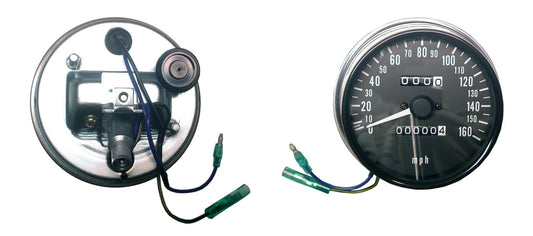 Clock Speedo Kawasaki Zs MPH up to 160 MPH