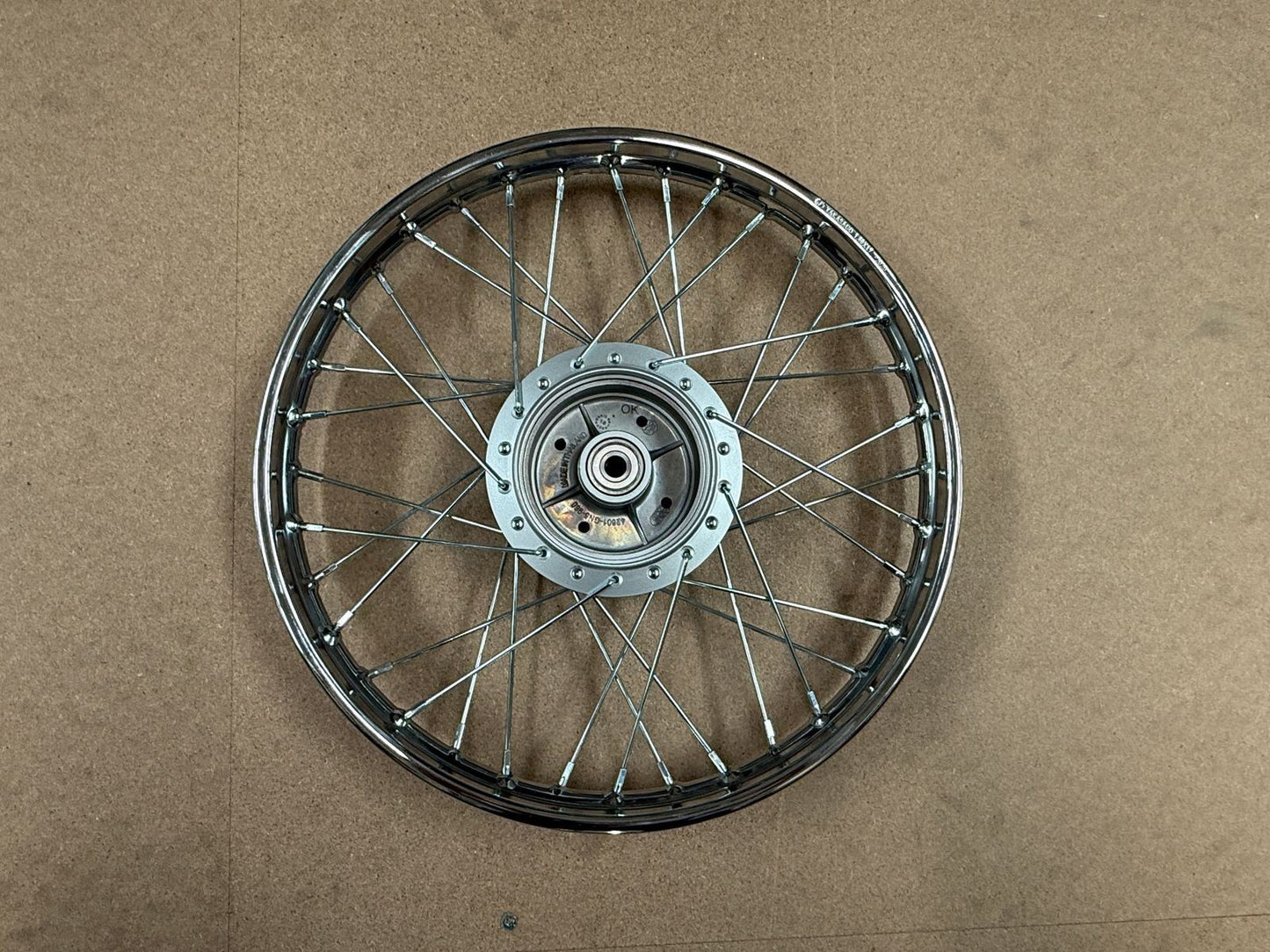 Rear Wheel C90 Cub 83-92 using 210303 Shoes(Rim 1.40 x 17)