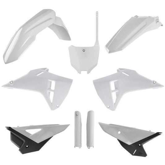 POLISPORT PLASTIC KIT HONDA CRF250R 22-24, CRF450R 21-24, WHITE CRF 2025 RESTYLE