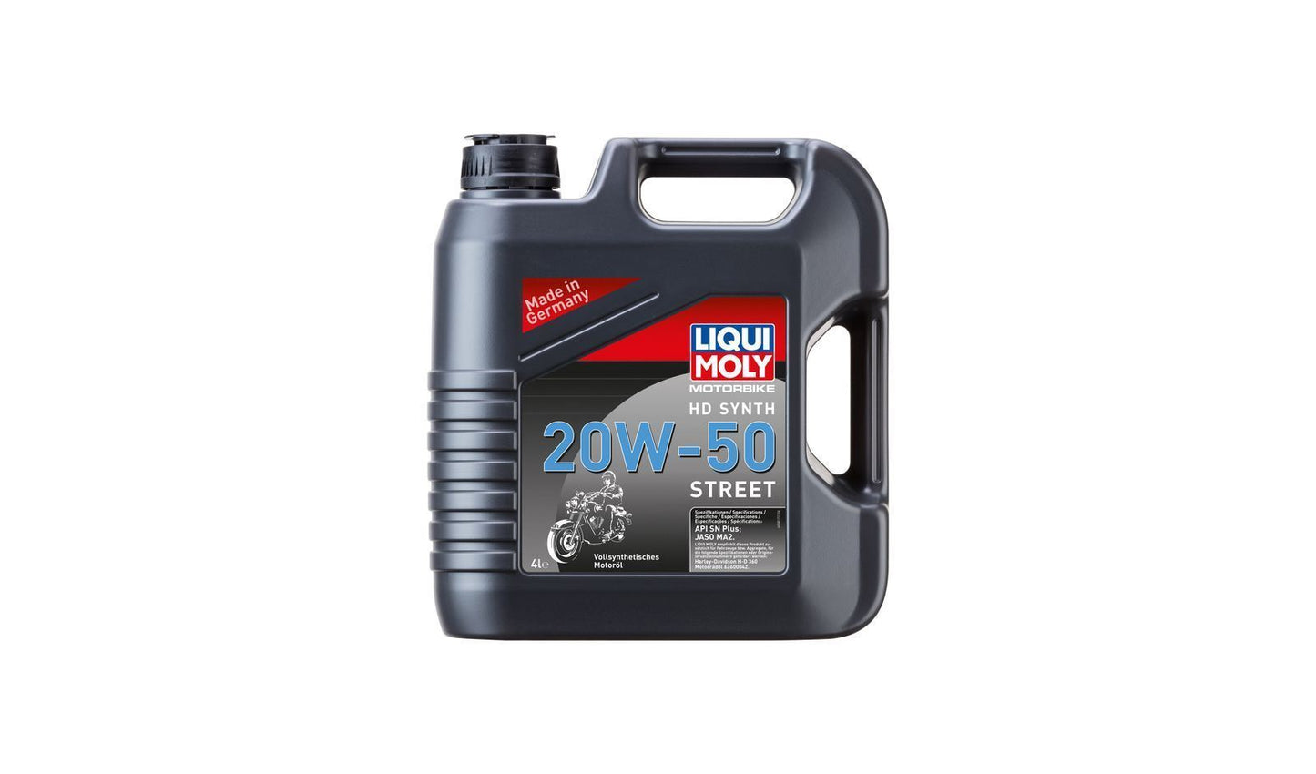 Liqui Moly 4T Motorbike Harley Davidson 20w50 Fully Synthetic Oil  4 Litres