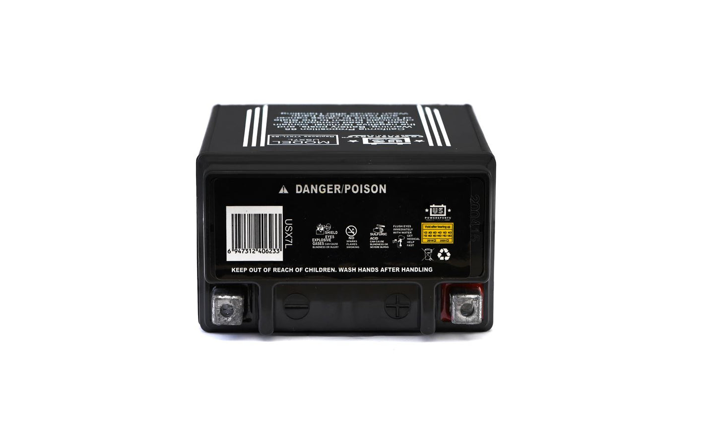 MTX Power Battery XT7L Sealed 12v 6AH CCA:120A L:113mm H:130mm W:70mm CTX7L-BS, CTX7L, USX7L