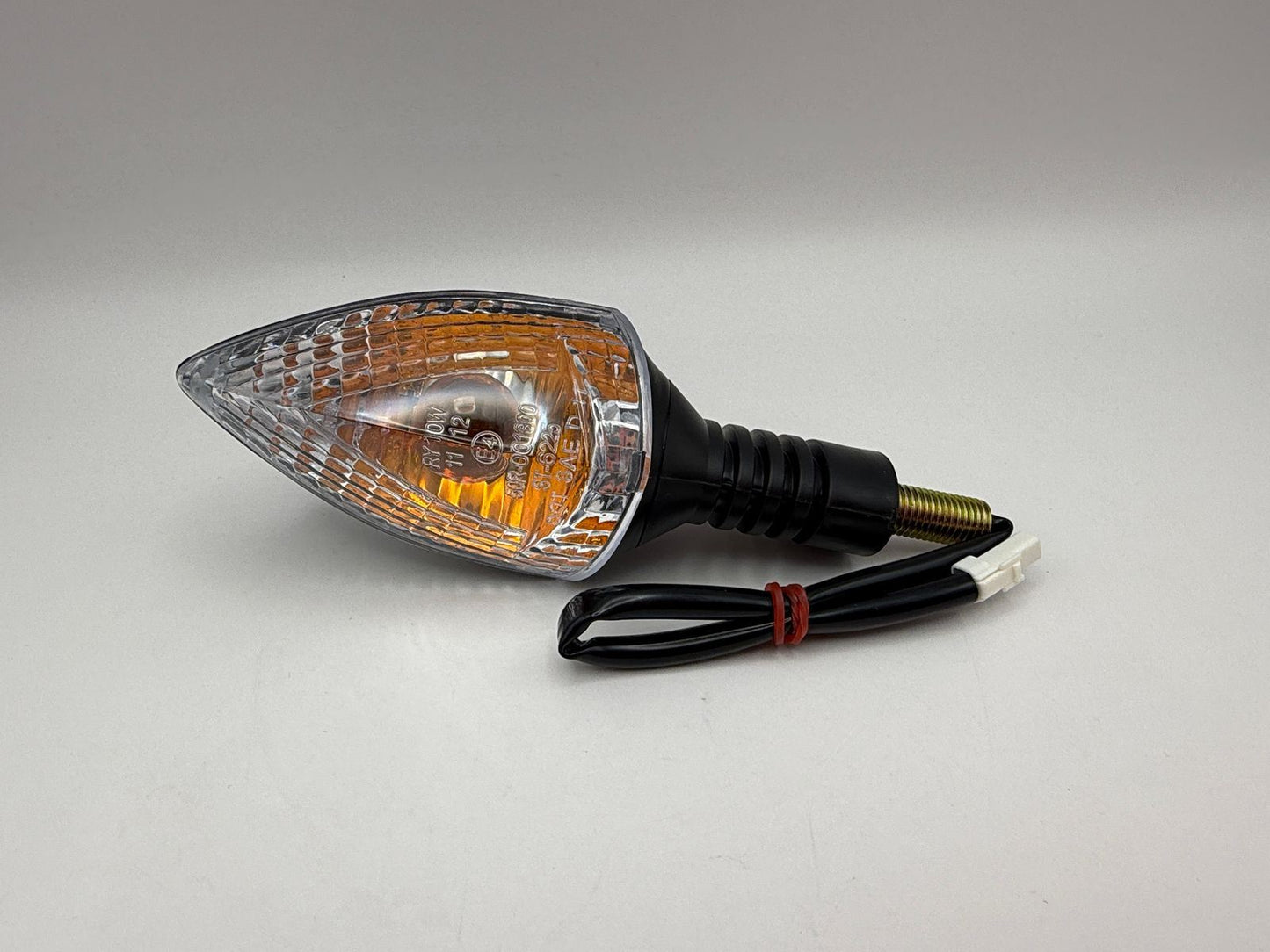 Indicator KTM Supermotard 690 2007-2009, Duke 690, SMC 690 2008-2013, Adventure 990 2006-2013, Supermotard 990 2008-2013, Superduke 990 2007-2013, SMT 990 2009-2013 Front Right & Rear Left (Clear Lens) Wire Length 16cm OE Ref. 60114026000