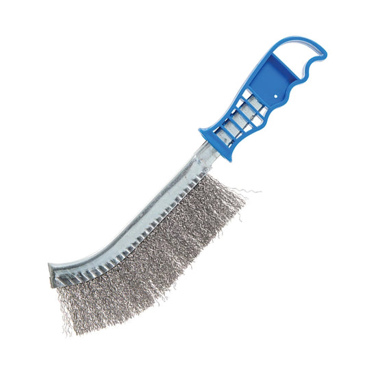 250mm STEEL WIRE BRUSH FOR HEAVY DUTY CLEANING