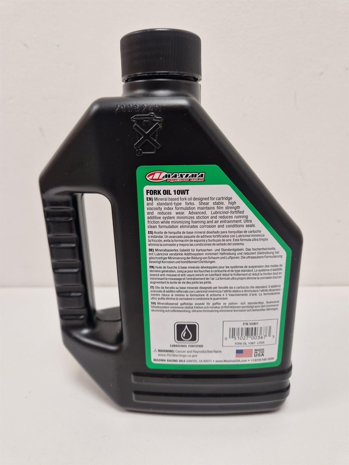 Maxima Fork Oil Standard Fortified 10W 1 Litre