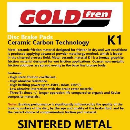 Goldfren Brake Pads K1-199