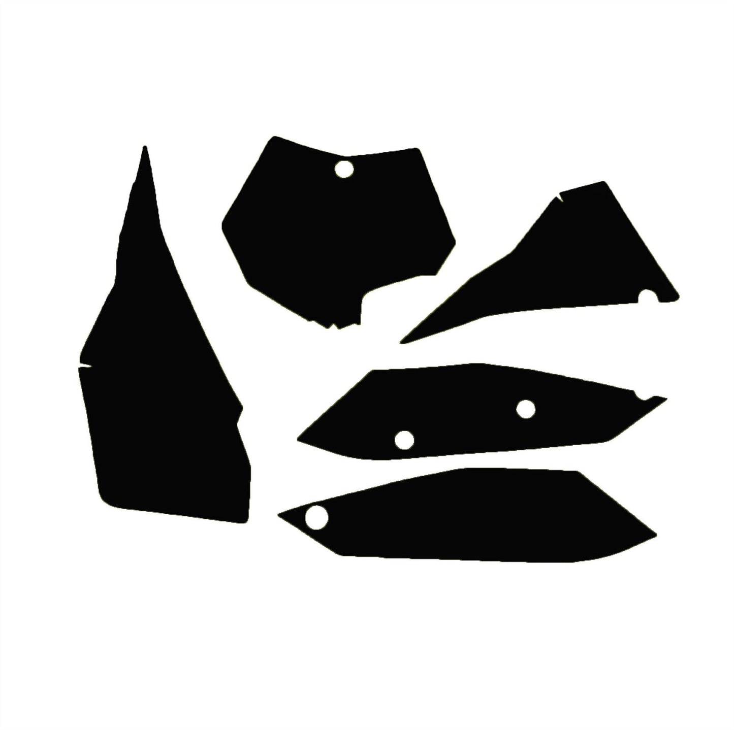 BLACK BACKGROUNDS YZ125/250 1992