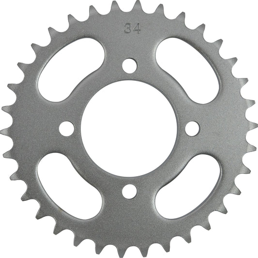 257-34 Rear Sprocket For Honda C70E Cub 84-86, C70ZZ 75-86 Alternative, 34 Teeth