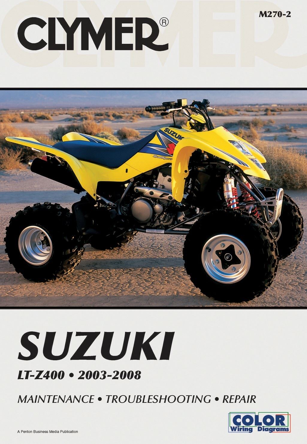 Clymer Manual For Suzuki LT-Z400 03-08