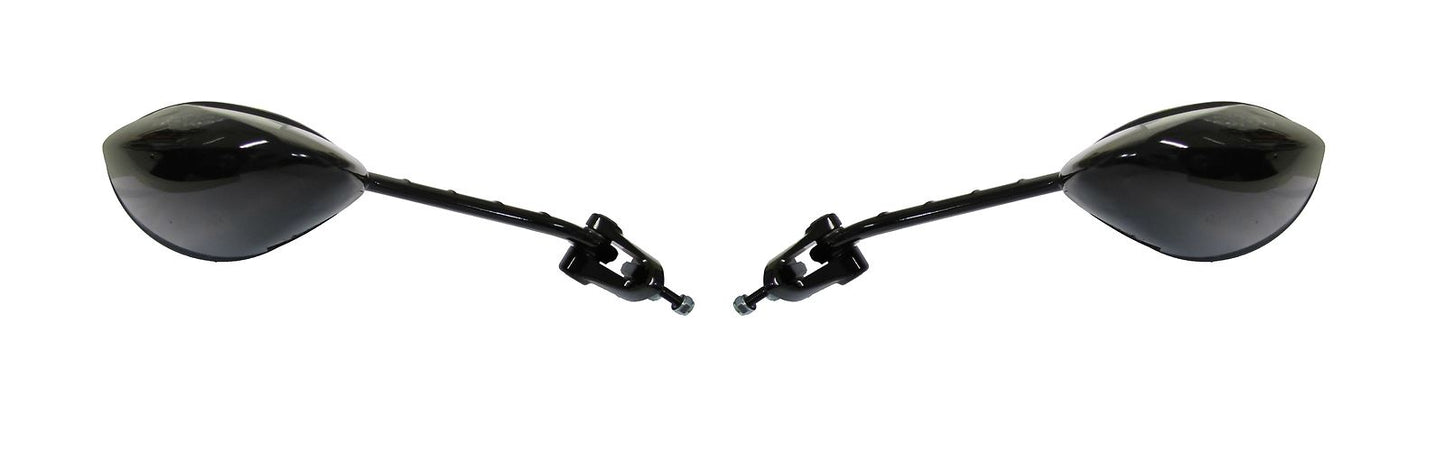 Mirror Left Fairing Black Kawasaki ZZR1400 2006-2007, ZX-12R 50mm Centres