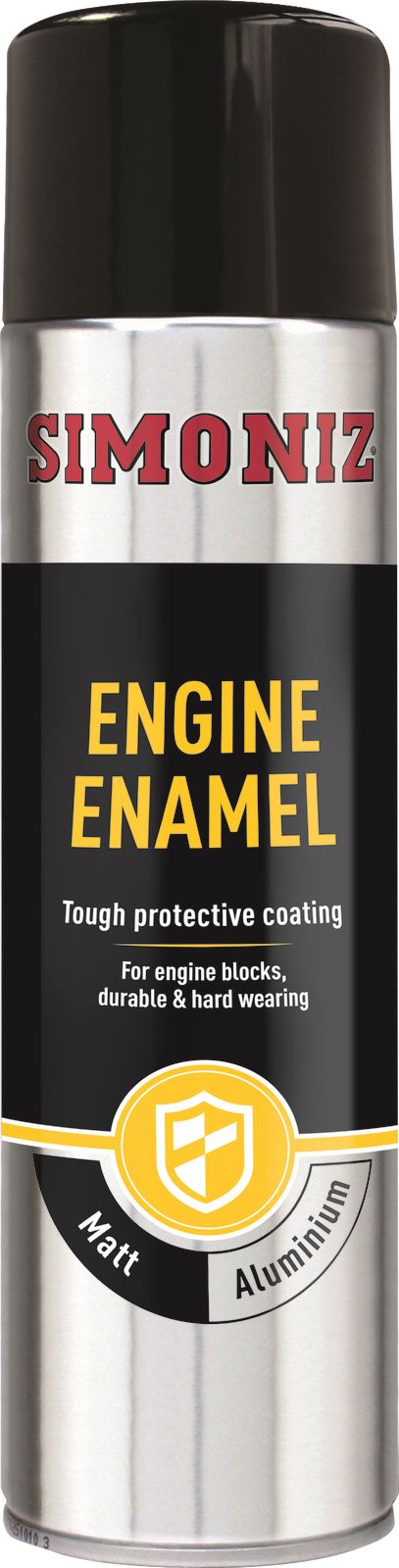 Simoniz VHT Engine Enamel Aluminium Spray Paint (500ml)