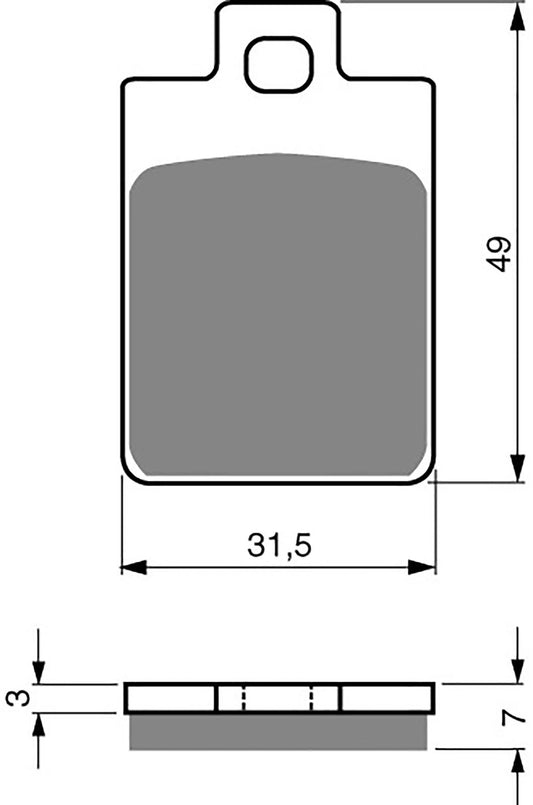 Goldfren Brake Pads AD142, VD955, FA255, FDB2037, SBS712