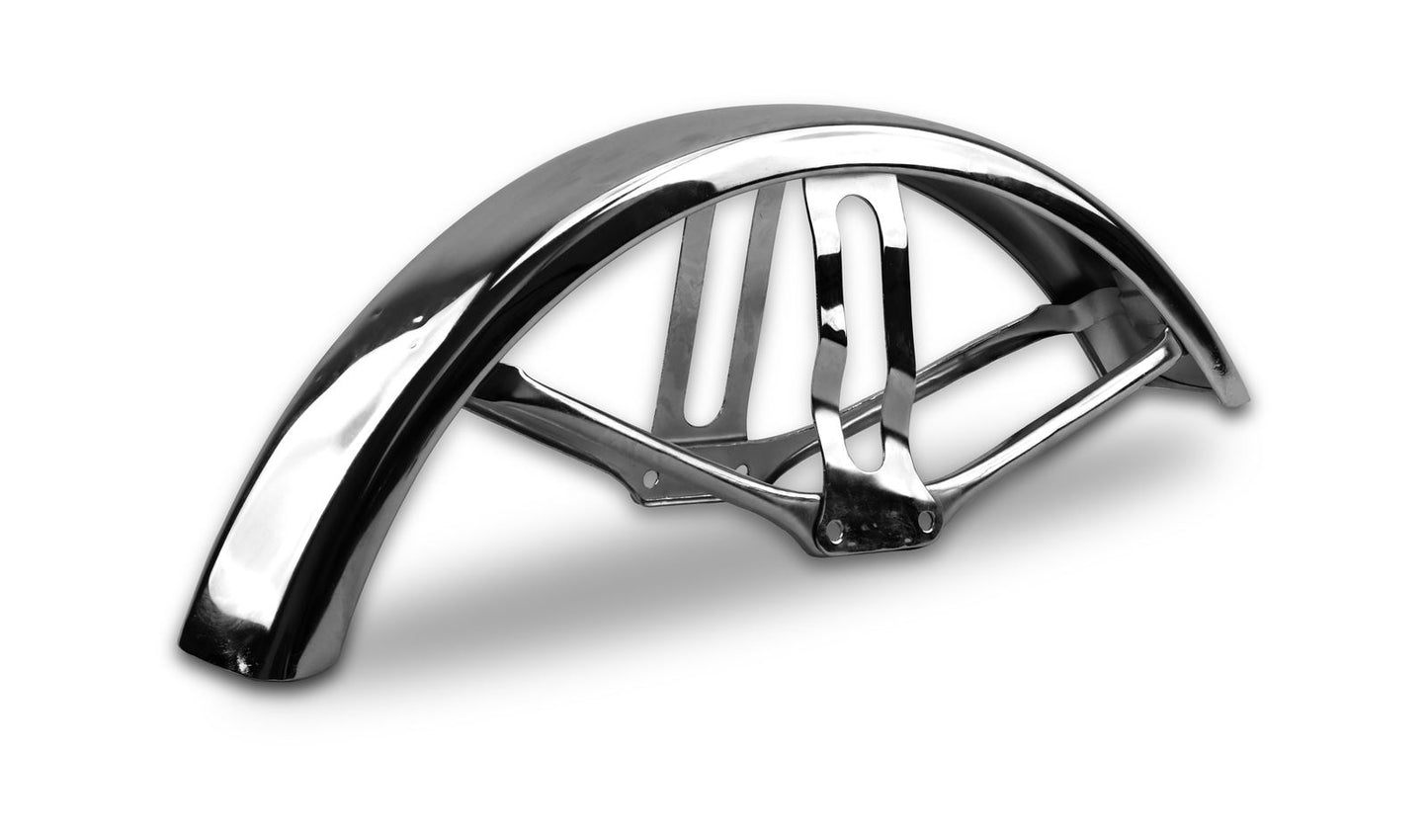 Front Mudguard Yamaha FS1E (Disc Brake Model) Chrome (Holes = ..)