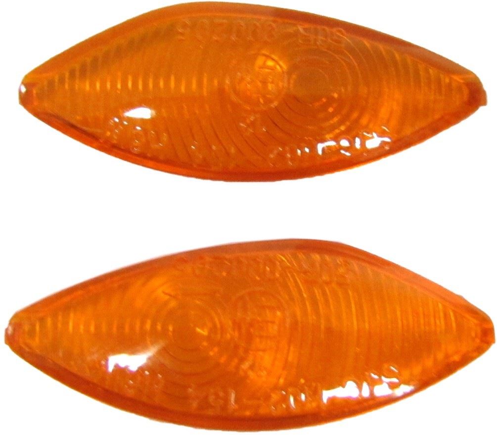 Indicator Lens Mini Eagle Eye Amber E-Marked (Pair)