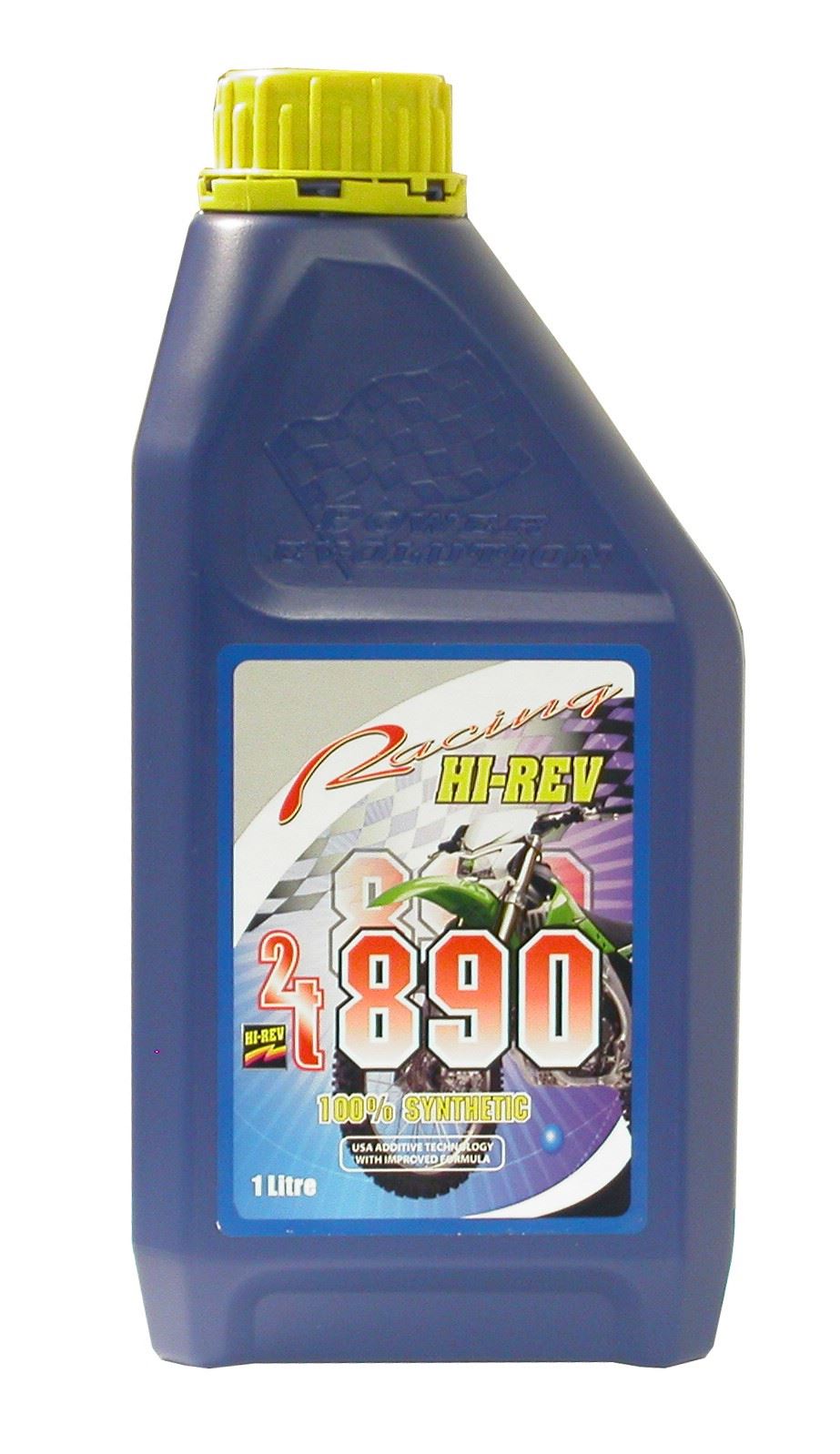 Hi-Rev 890 2T 100% synthetic low smoke two stroke oil (1 Lt)