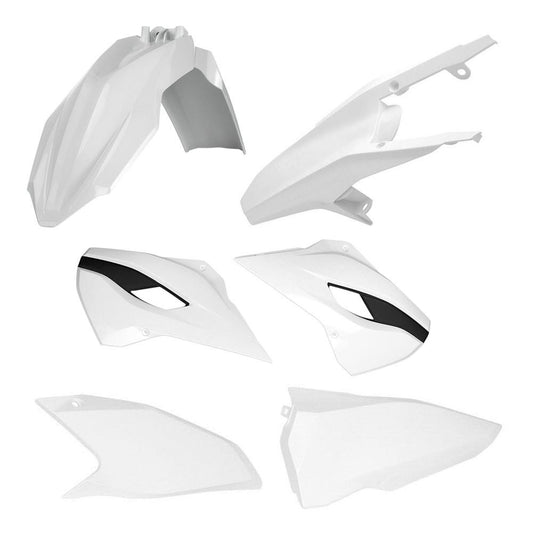 POLISPORT PLASTIC KIT HUSQVARNA TE/FE 2014-2016, WHITE