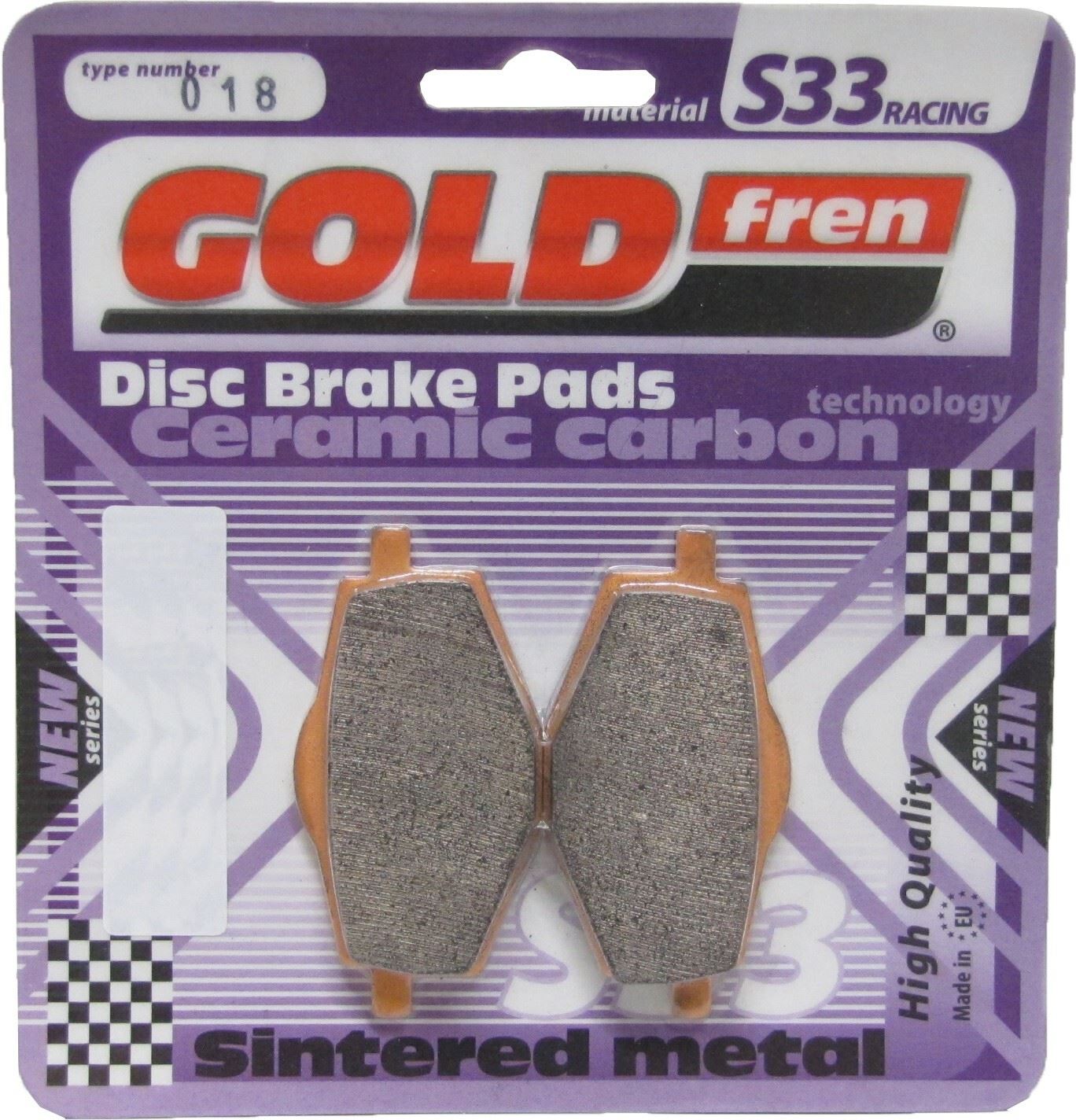 Goldfren Brake Pads S33-018, VD329, FA101, FDB383, SBS575, SBS619