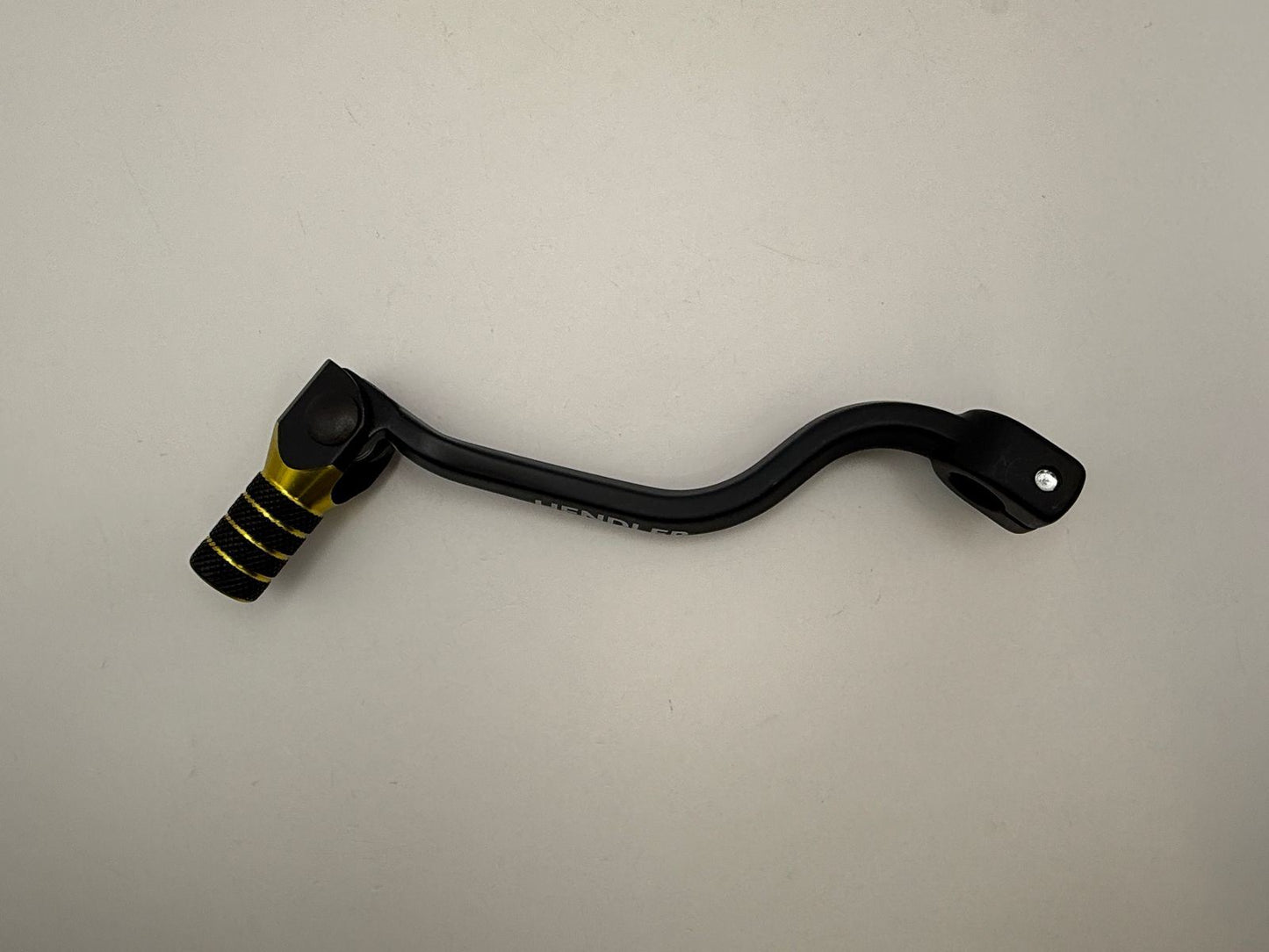 Gear Lever Alloy Black with Gold Tip Kawasaki KX65 00-20