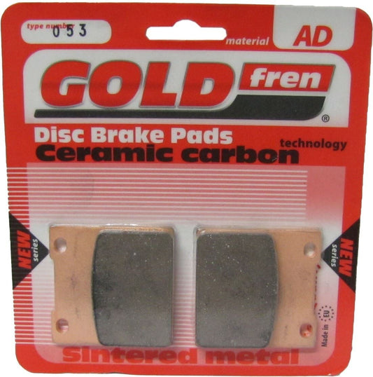 Goldfren Brake Pads AD053, VD327/2, VD416, FA58, FA161, SBS556