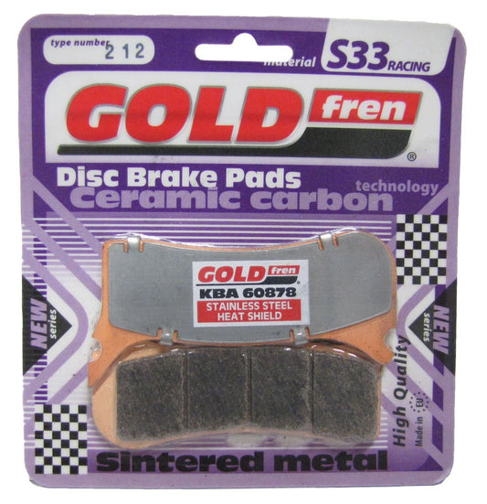 Goldfren Brake Pads S33-212, FA406, MXS406 Husaberg FS, KTM SMR450/525 04