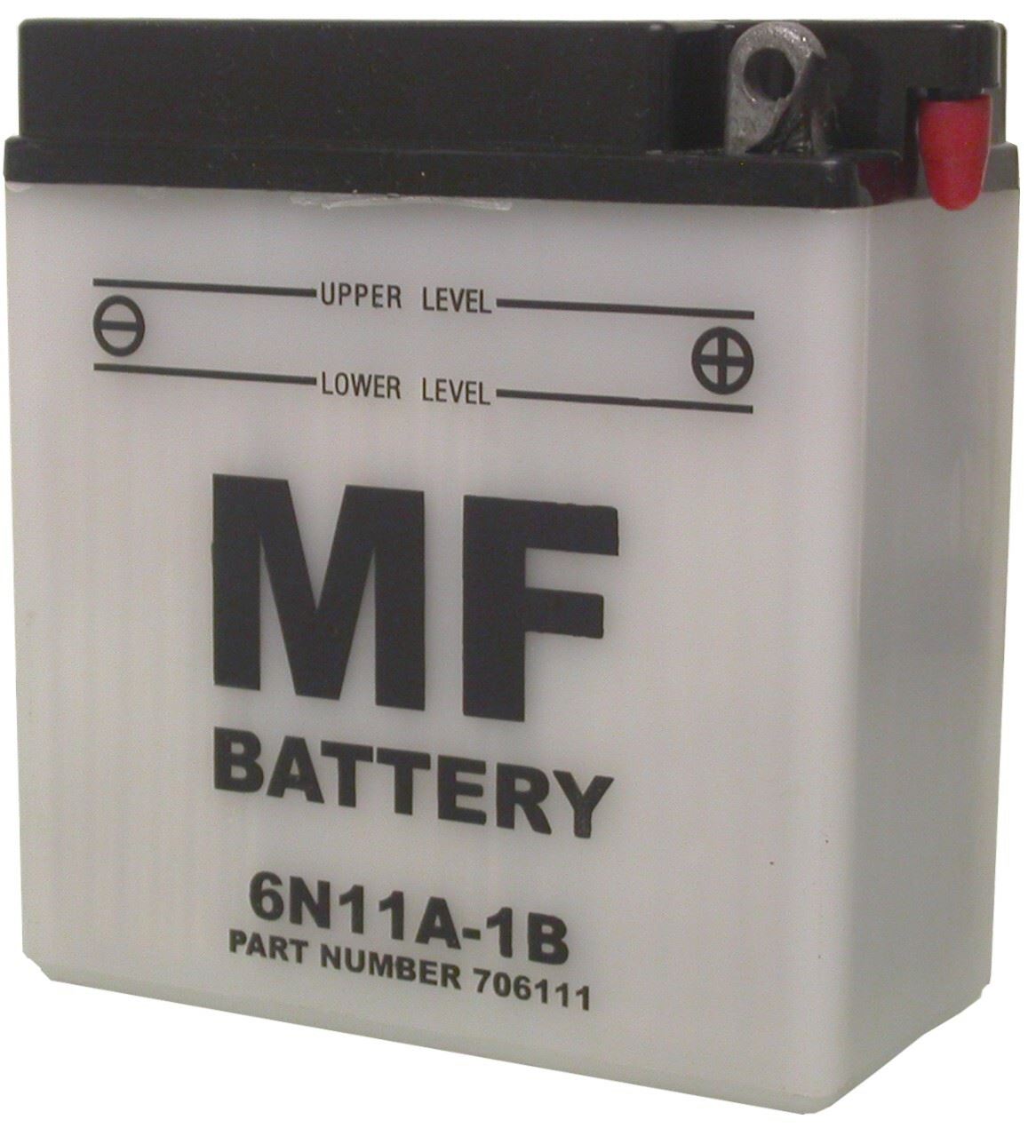 Battery 6N11A-1B  - 6v 11AH L:120mm H:131mm W:60mm
