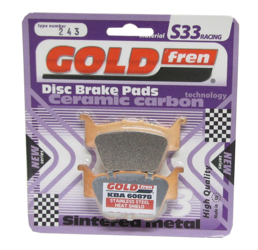 Goldfren Brake Pads S33-243, FA373, VD171, SBS813, FDB2182, DP944