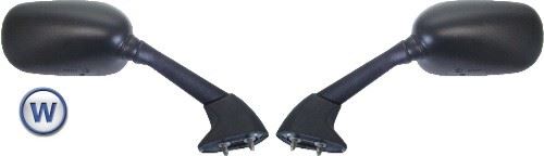 Mirrors Fairing Black Left & Right YZF-R1 04-06