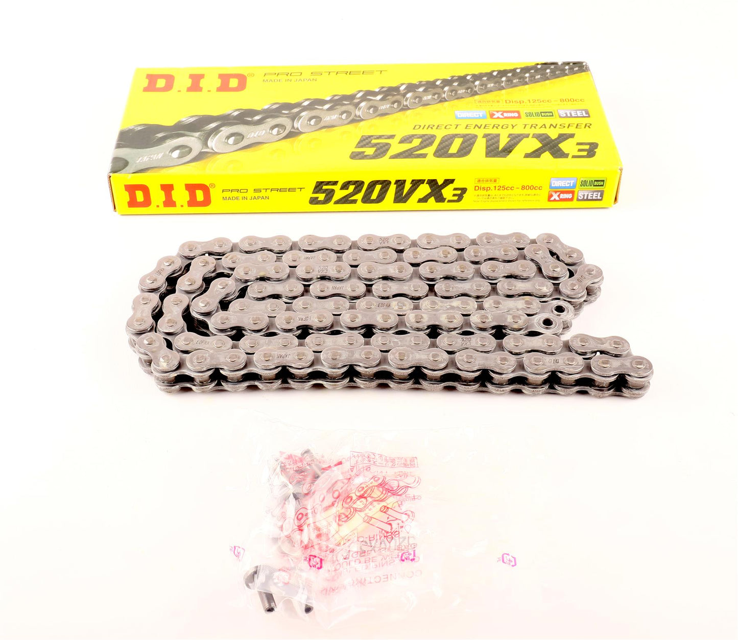 Chain DID 520VX-110 X-Ring(Black)