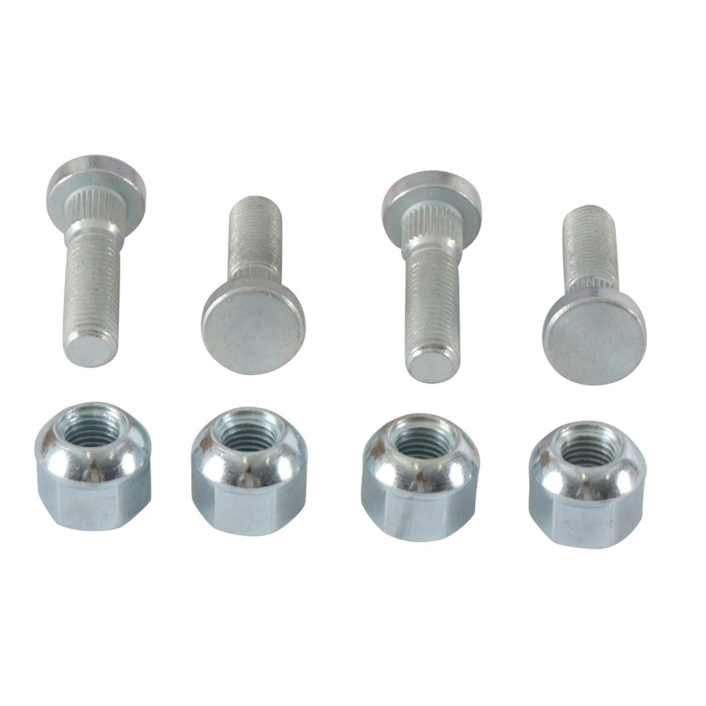 Wheel Stud and Nut Kit Front Honda TRX200 90-91, TRX200D 90-97, TRX200SX 86-88, TRX250 Recon 97-01, TRX250TE Recon 02-21, TRX250TM Recon 02-08, TRX250TM Recon 09-11, TRX250TM Recon 12-21, TRX300 Fourtrax 88-00, TRX350TE 2006, TRX350TE 00-05, TRX3