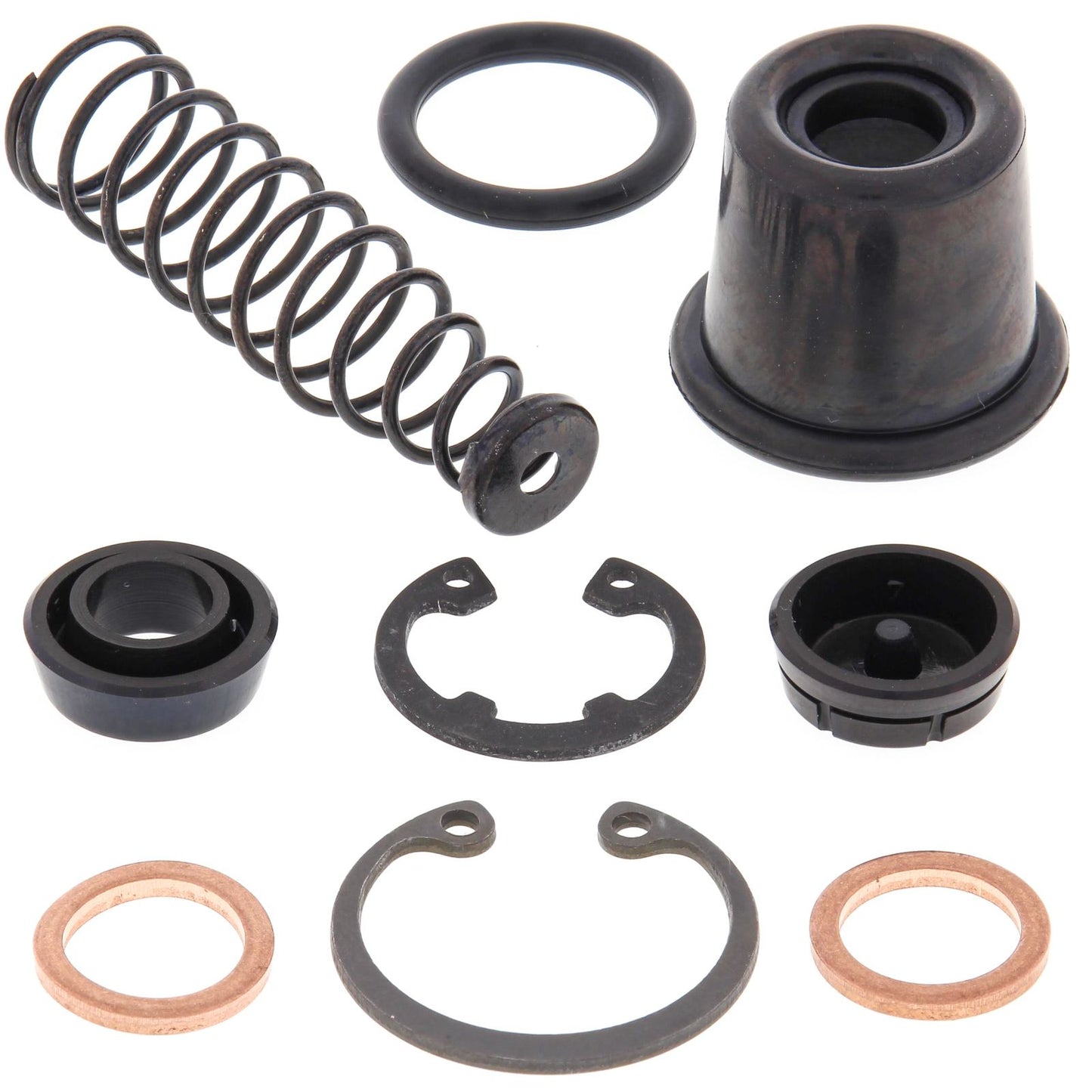 Master Cylinder Rebuild Kit Rear Arctic Cat 400 DVX 04-08, Honda ATC200X 86-87, CB1000 94-95, CB1100 13-14, CB300F 15-18, CB300F ABS 17-18, CB500X 19-20, CB500X ABS 19-22, CB600F (599) 04-06, CB600F Hornet (Euro) 1998, CB650F 2018, CB650F ABS 201
