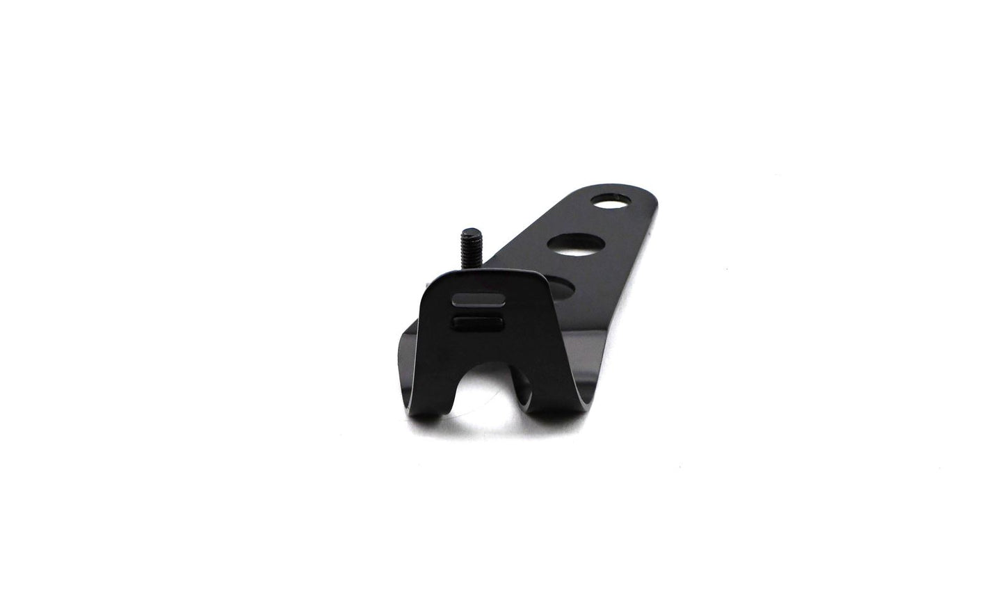 Headlight Brackets Black To Fit 30mm to 37mm Forks