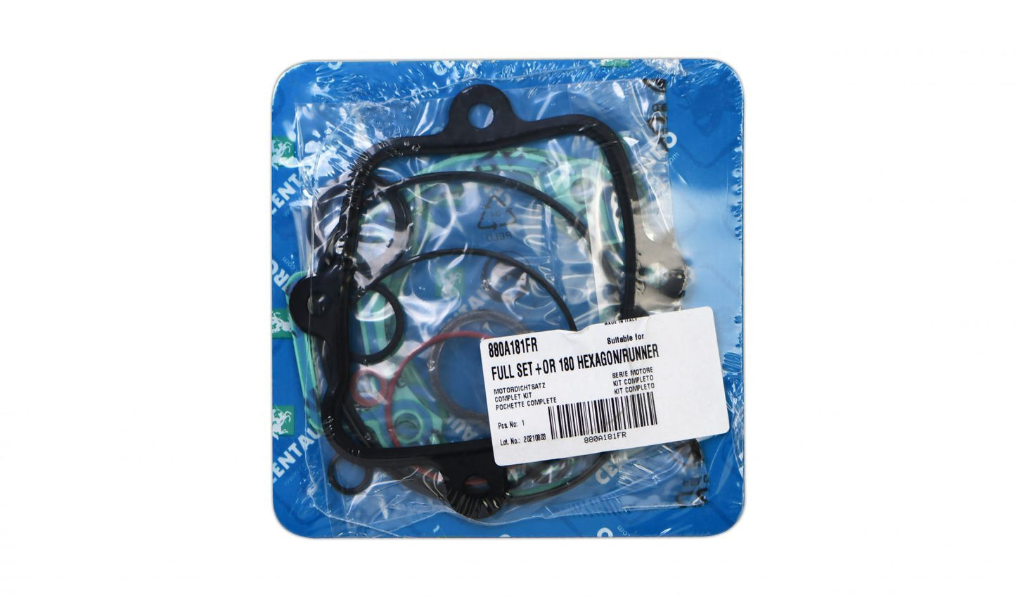 Centauro Full Gasket Set Piaggio 180 Hexagon LX 1998-1999, Italjet 180 Dragster 1999-2000