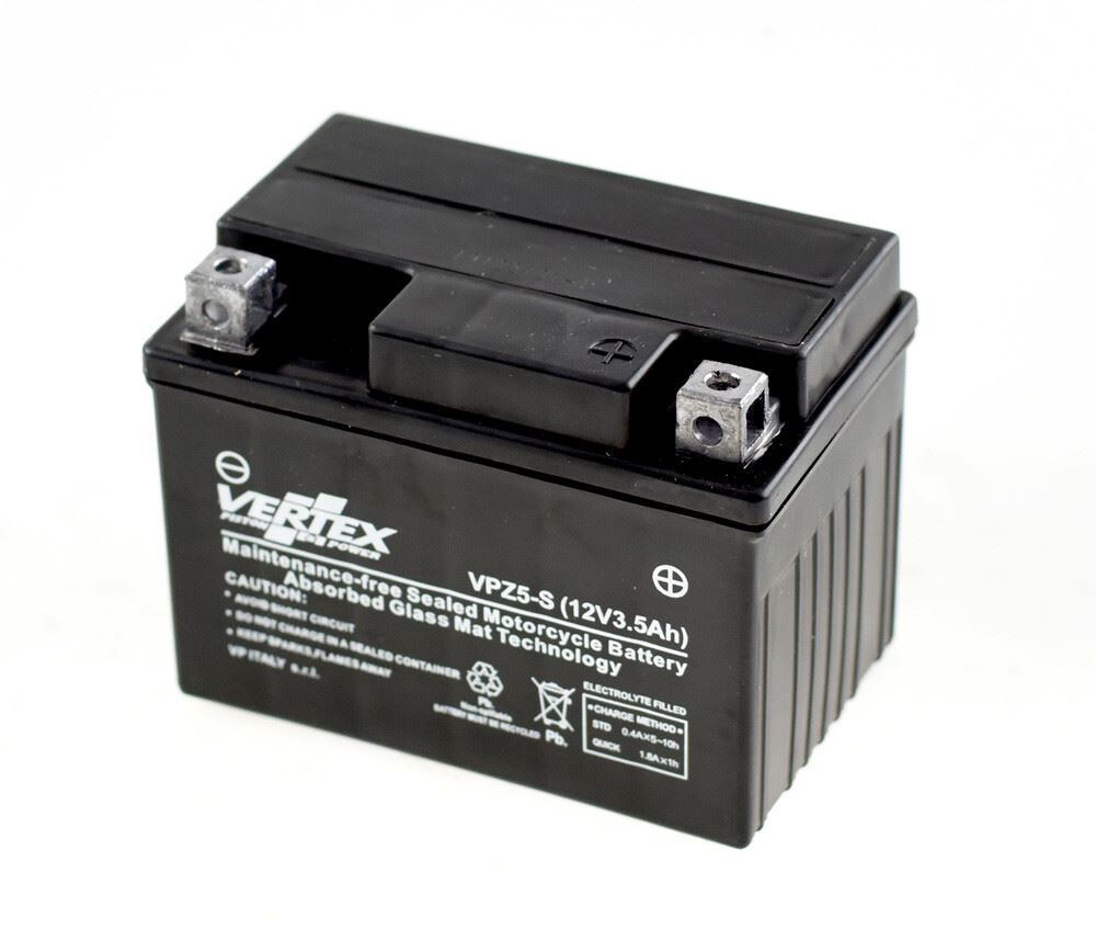 Vertex VPZ5-S Battery CTZ5-S (L:113 mm x W:70 mm x H:85 mm)