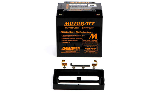 Motobatt Battery MBTX30UHD Black 12v 36.0Ah (20Hr) CCA:440A YB30LB L:166mm x H:175mm x W:126mm