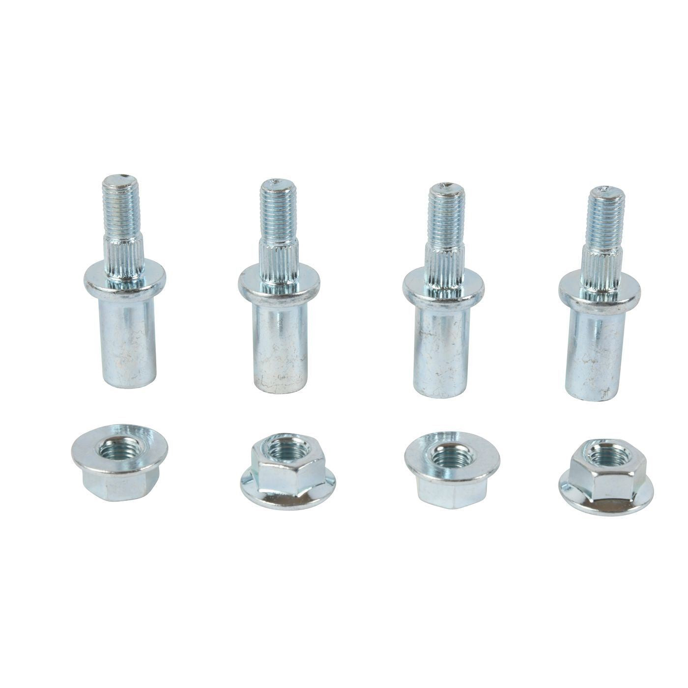 Wheel Stud and Nut Kit Front Arctic Cat 250 2x4 01-02, 250 4x4 01-02, 300 2x4 01-02, 300 4x4 01-02, 375 2x4 w/AT 2002, 375 4x4 w/AT 2002, 400 2x4 2001, 400 4x4 w/MT 2001, 400 4x4 w/MT 2002, 500 4x4 w/AT 00-02, 500 4x4 w/MT 2001, 500 FIS TBX 4x4 2
