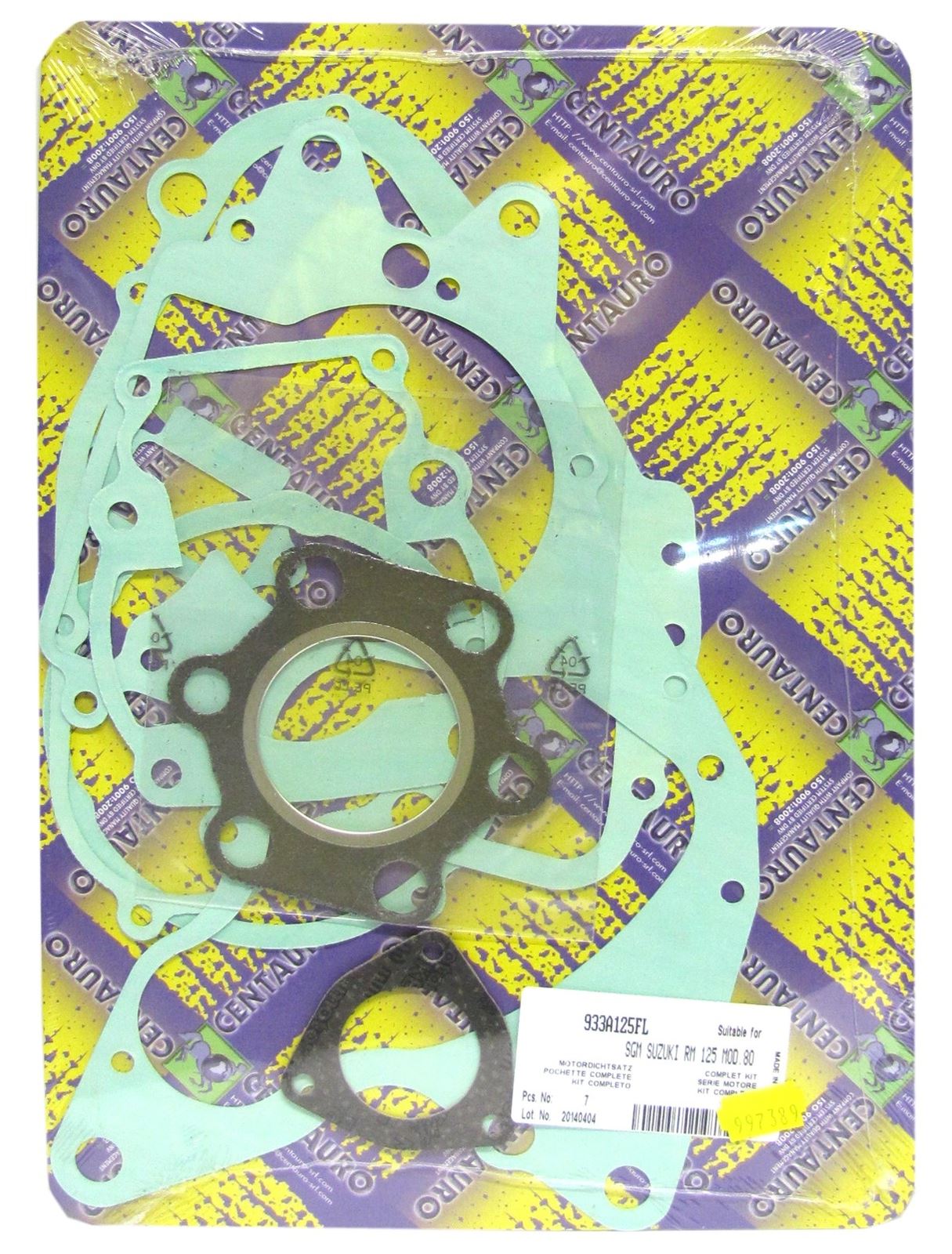 Centauro Full Gasket Set Suzuki RM125T 1980