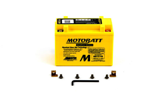 Motobatt Battery MBTZ14S 12v 12.2Ah (20Hr) CCA:170A YTZ14S L:151mm x H:110mm x W:87mm