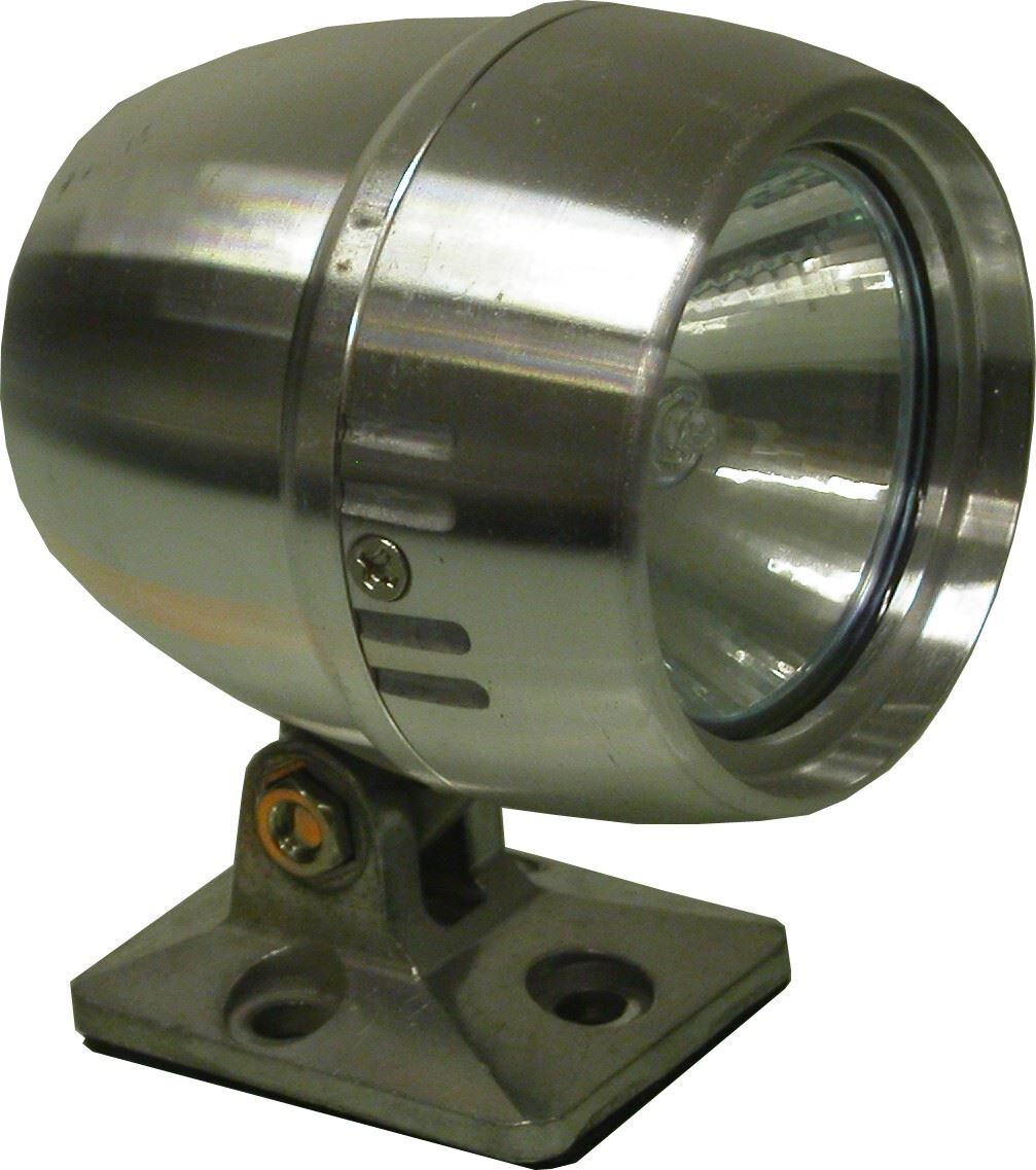 Marker Light 3"Round Aluminium with Clear Lens