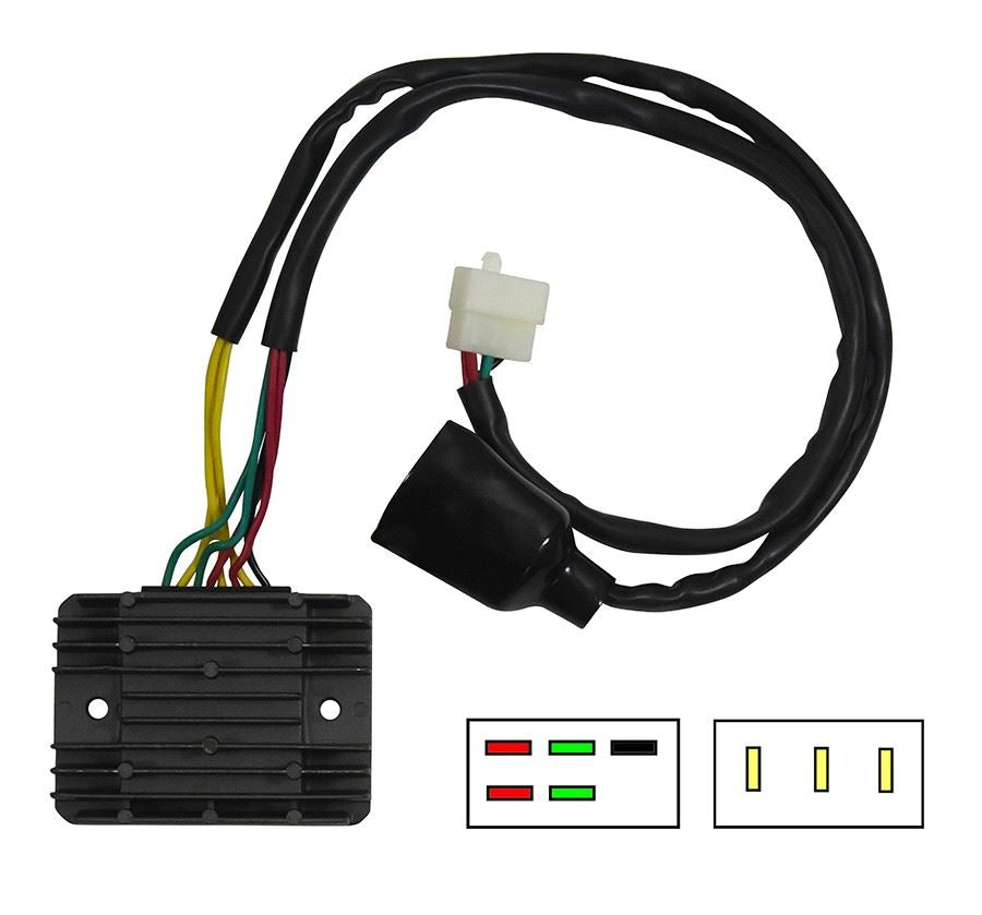 Regulator/Rectifier For Honda CBR1100XXX-Y 8 Wires SH579C-12