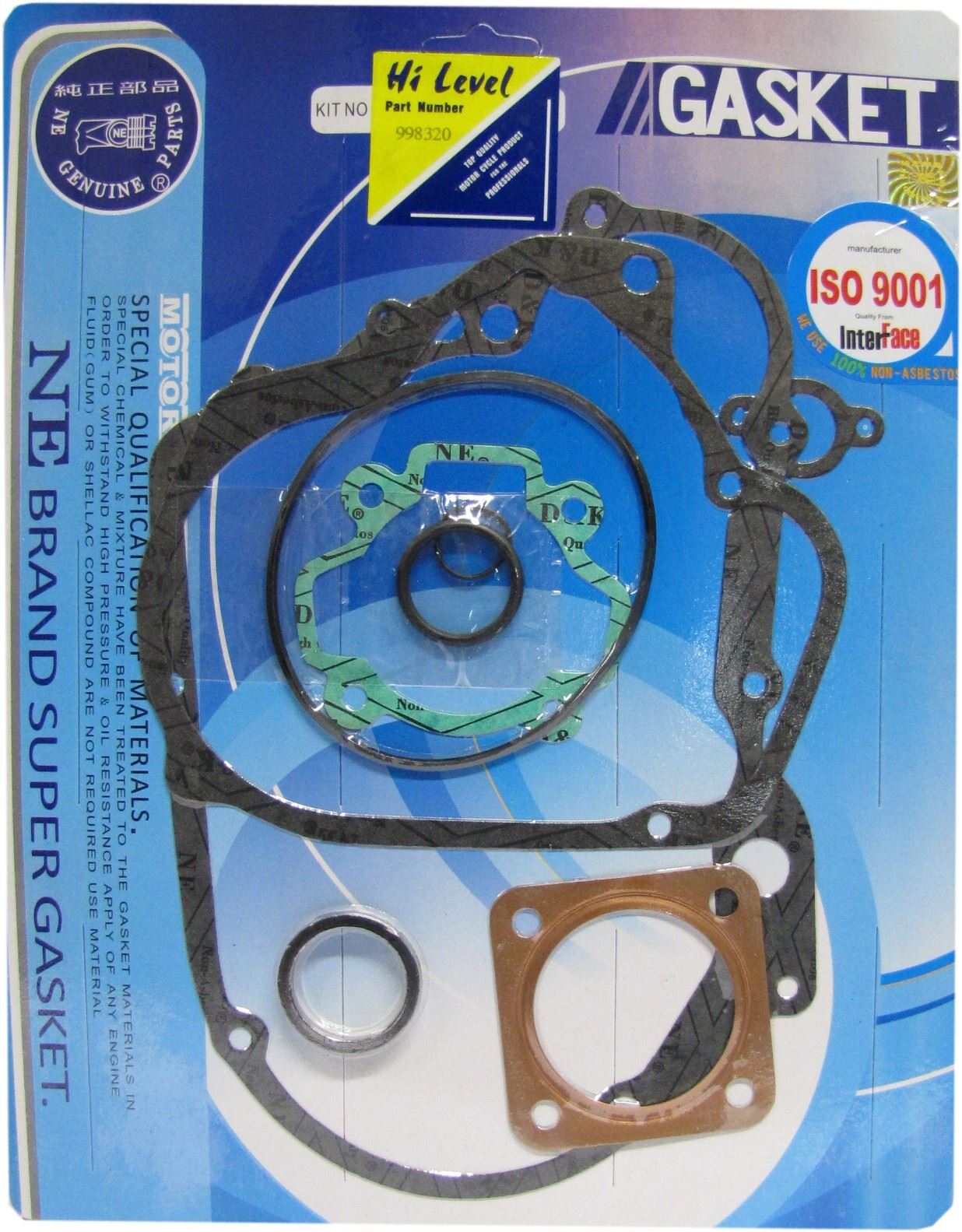 Full Gasket Set Yamaha YB100 1973-1992