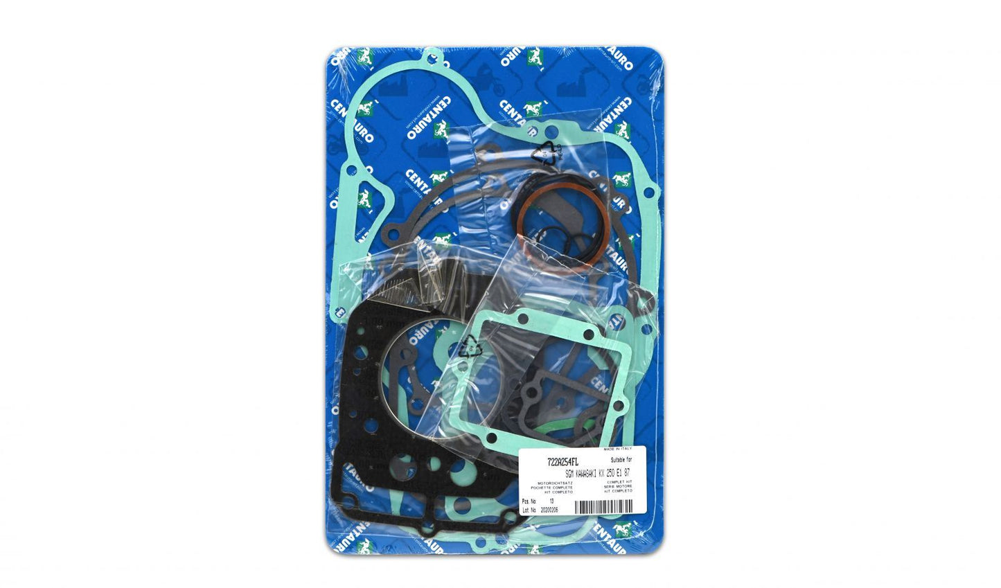 Centauro Full Gasket Set Kawasaki KX250E1 1987