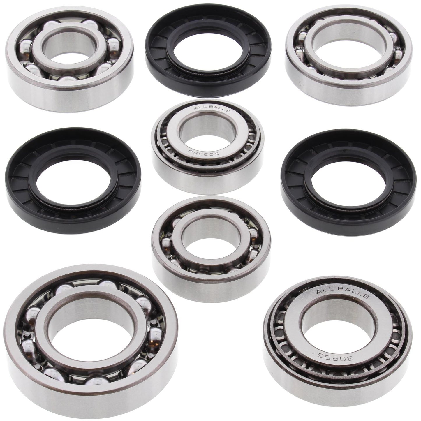 Differential Bearing and Seal Kit Rear Yamaha Kodiak 700 EPS 4WD 2016, YFM550 Grizzly 09-14, YFM550 Grizzly EPS 09-14, YFM700 Grizzly 07-16, YFM700 Grizzly EPS 08-22, YFM700 Grizzly EPS Graphite 2018, YFM700 Grizzly EPS Hunter 18-22, YFM700 Grizz